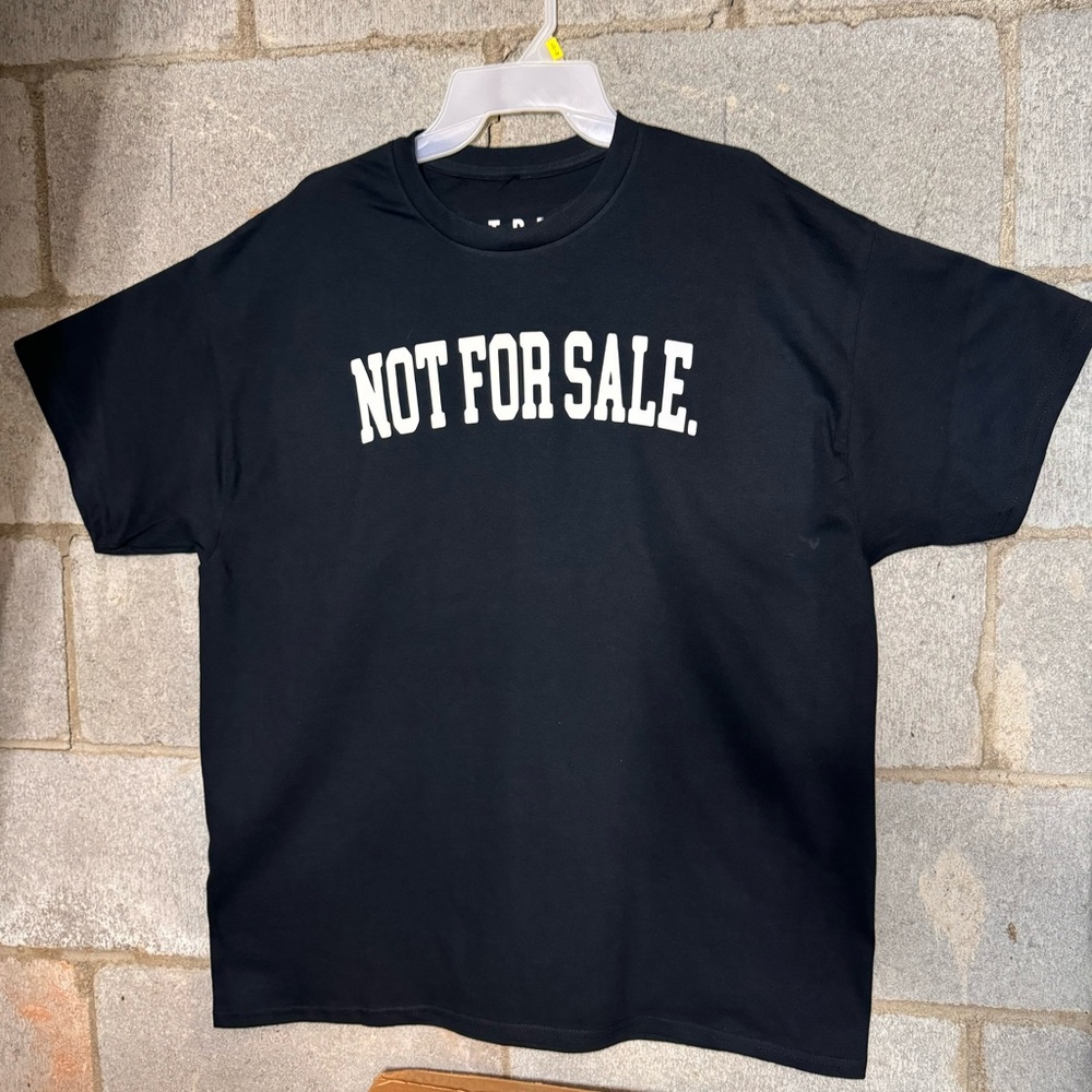 Men’s size 2XL Kendrick Lamar t shirt Not For Sale black tee merch tour tde gnx